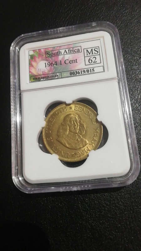 1964 1 CENT SANGS MS62