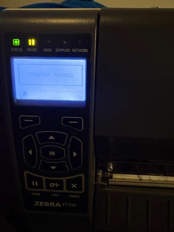 Zebra ZT230 Label Printer