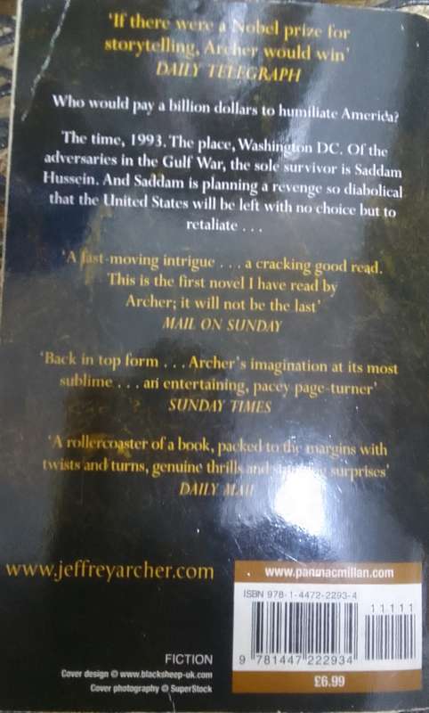 Honour among Thieves (Jeffrey Archer)