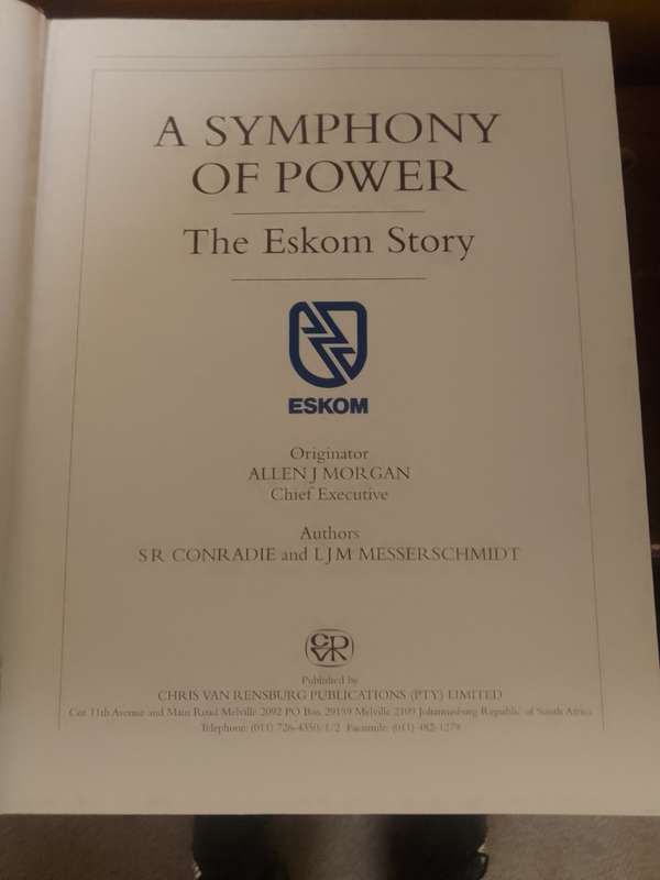 A symphony of Power: The Eskom Story (Allen J Morgan)