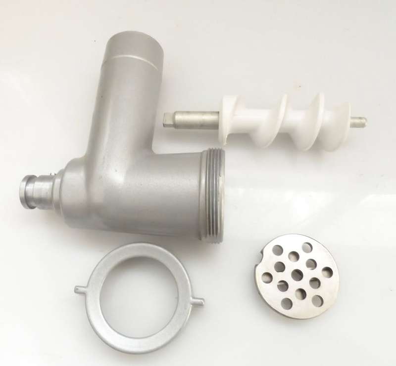 KENWOOD REPLACEMENT MEAT GRINDER, , WITH GRINDER PLATE , & GRINDER BLADE