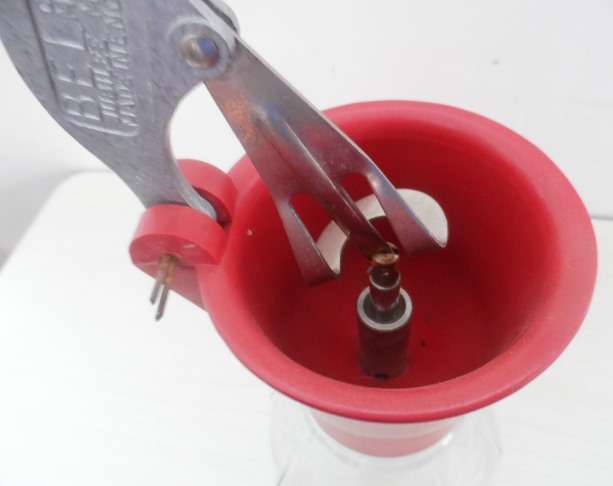 VINTAGE CLASSIC, BEL ' JUBILEE MODEL   ' CHERRY RED ,  CREAM MAKER