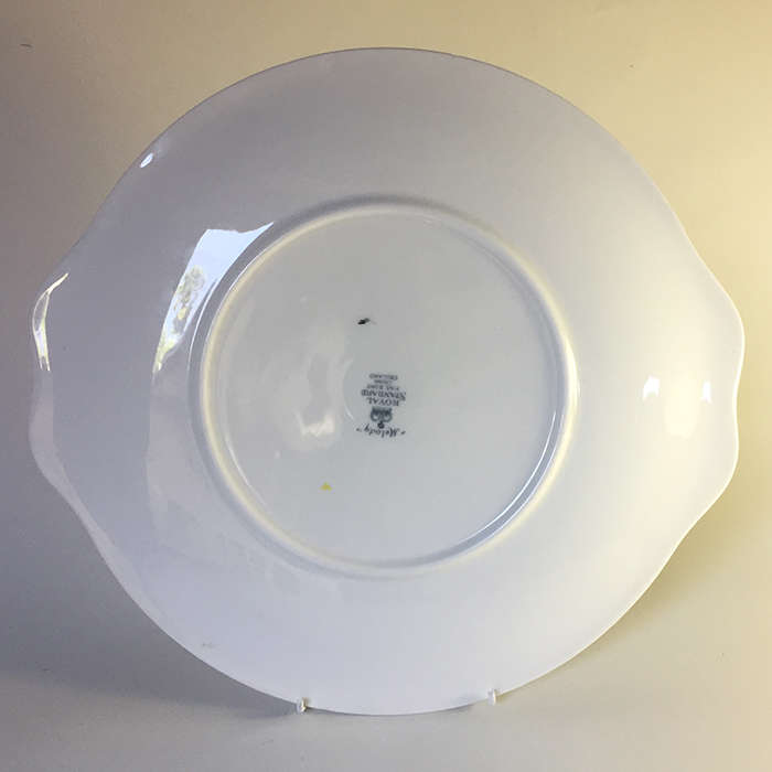 ROYAL STANDARD TAB HANDLED SANDWICH, CAKE , GATEAU , PLATTER '  ' MELODY '