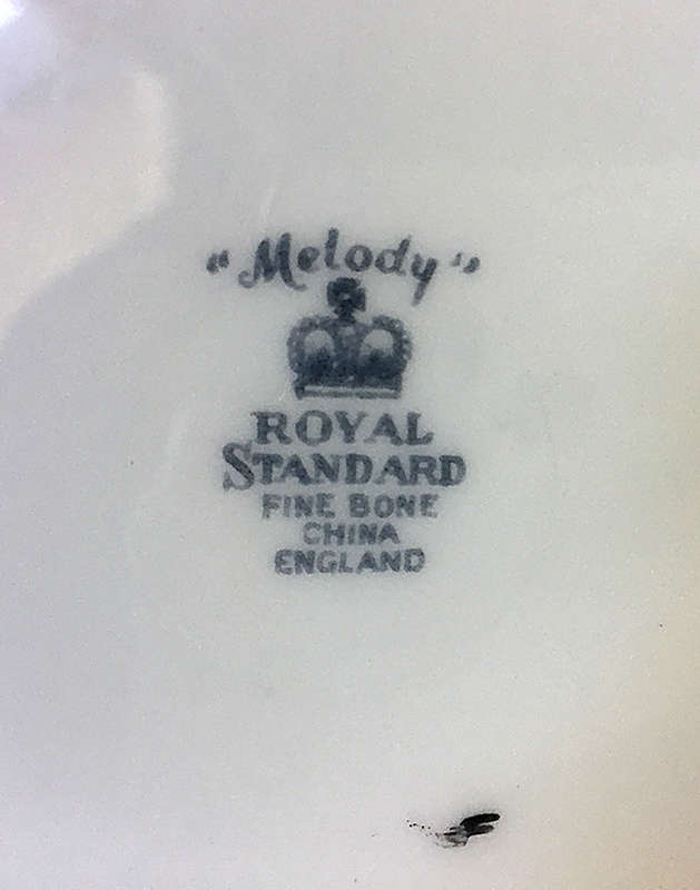 ROYAL STANDARD TAB HANDLED SANDWICH, CAKE , GATEAU , PLATTER '  ' MELODY '