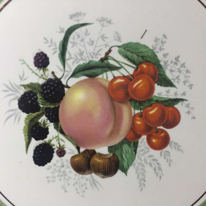 OLD FOLEY James Kent , Staffordshire England ,vintage , ornate display plates , pattern No. 6917