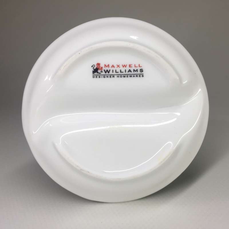MAXWELL WILLIAMS , DESIGNER HOMEWARE DIVIDED SAUCE DISH ,12 available Prestige porcelain
