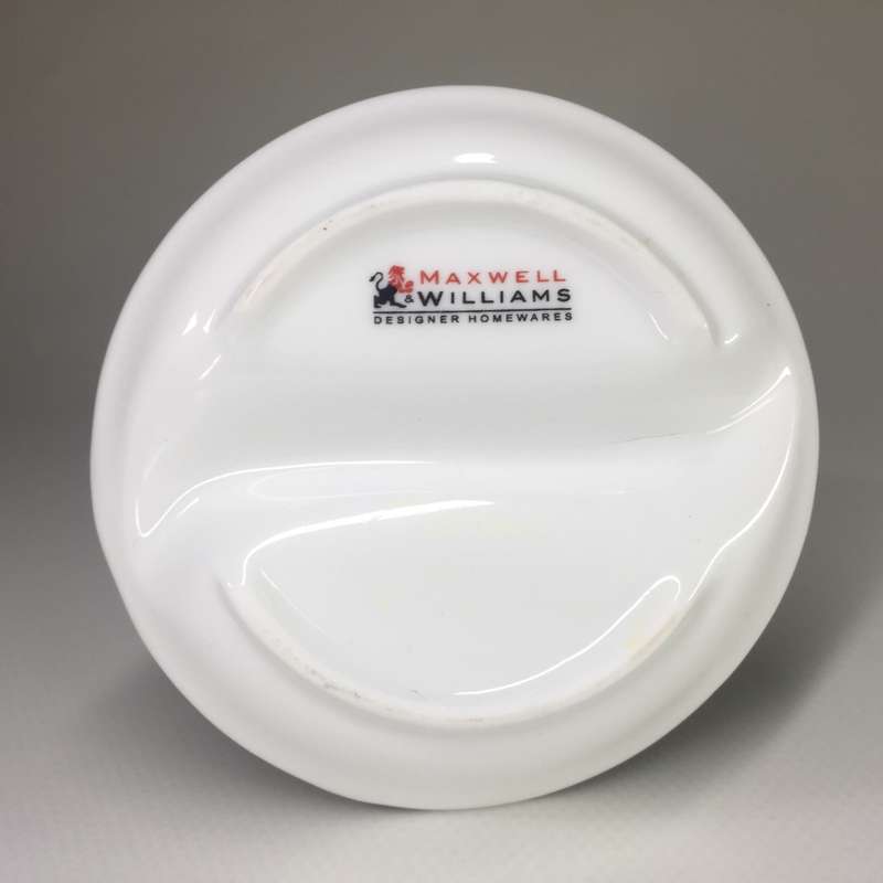 MAXWELL WILLIAMS , DESIGNER HOMEWARE DIVIDED SAUCE DISH ,12 available Prestige porcelain