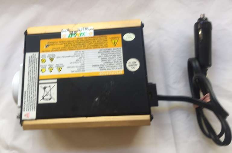 POWER INVERTER  ' HUMAN POWER ' 12V. DC. / 230V AC. for vehicles, airplanes, boats , ATV,s