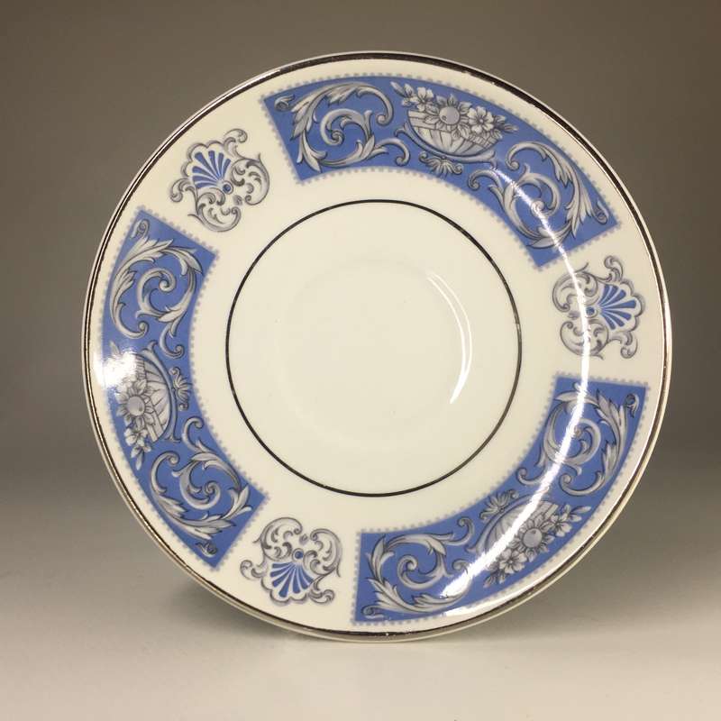 WOODS ENGLAND  SET OF 7  ,DEMITASSE DUOS  ' LUCERNE'  PATTERN