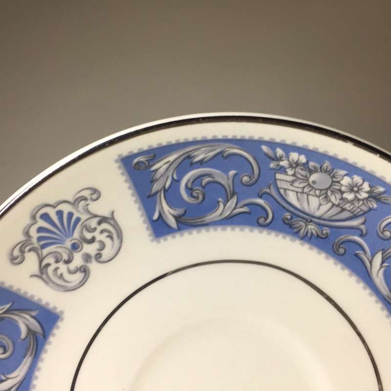 WOODS ENGLAND  SET OF 7  ,DEMITASSE DUOS  ' LUCERNE'  PATTERN