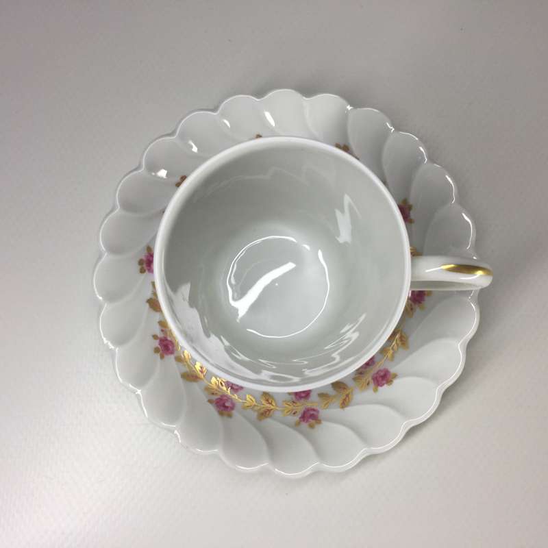 LIMOGES FRANCE   DEMITASSE  / ESPRESSO DUO  " HAVILAND "