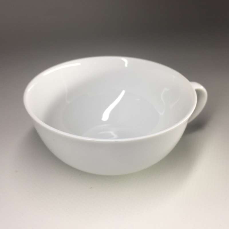 ARZBERG PORZELLAN MANUFACTUR  A VINTAGE 1930.S WHITE TRANSLUCENT PORCELAIN COFFEE DUO