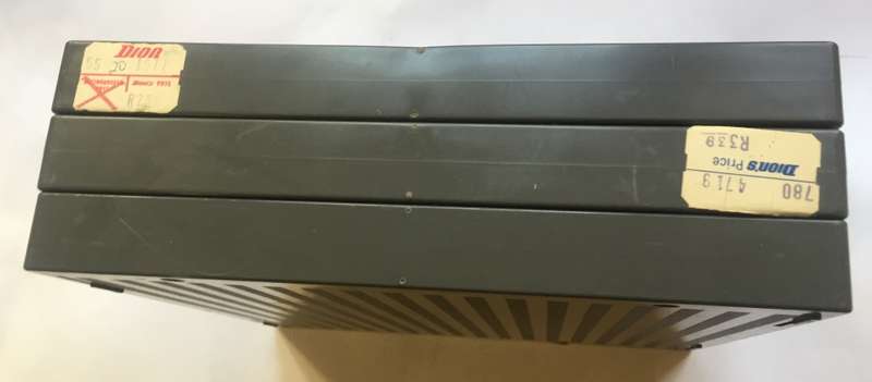 8 mm. FILM REELS X 2 , 180 mm. / 7 ins. diam. IN FLIP TOP STORAGE  DUST CASES ' FAR EAST & MAURITIUS