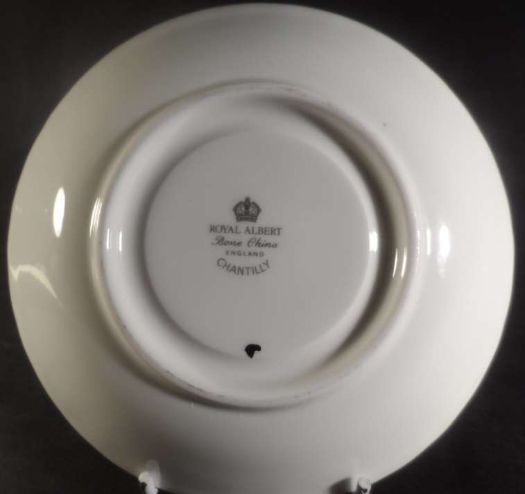 ROYAL ALBERT SAUCER , ' CHANTILLY ' replacement item , 1 available