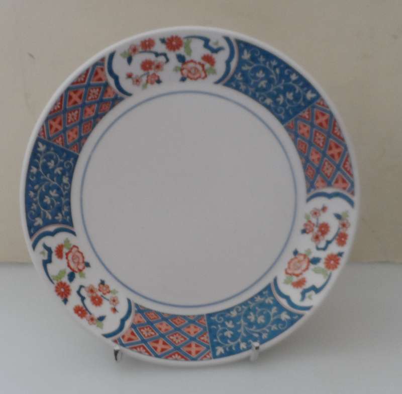 NORITAKE PROGRESSION CHINA JAPAN DESSERT / CAKE  PLATES ' MING GARDEN ' No. 6966 REPLACEMENTS X 2