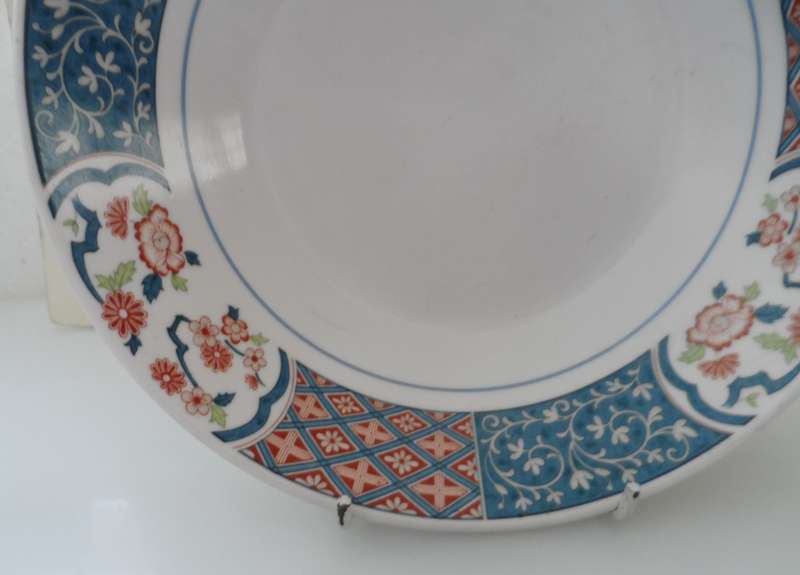 NORITAKE PROGRESSION CHINA JAPAN BREAKFAST BOWLS ' MING GARDEN ' No. 6966 REPLACEMENTS ( 3 AVAILABLE