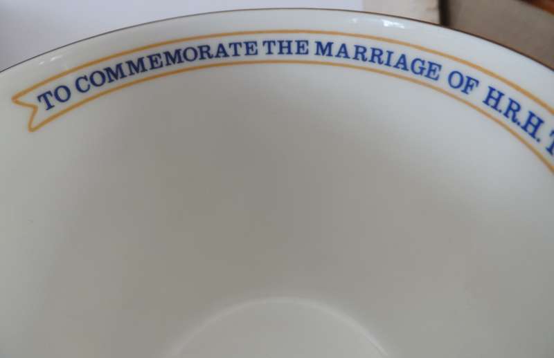 AYNSLEY mug 'COMMEMORATION THE MARRIAGE OF H.R.H.THE 21st. PRINCE OF WALES TO LADY DIANA SPENCER '