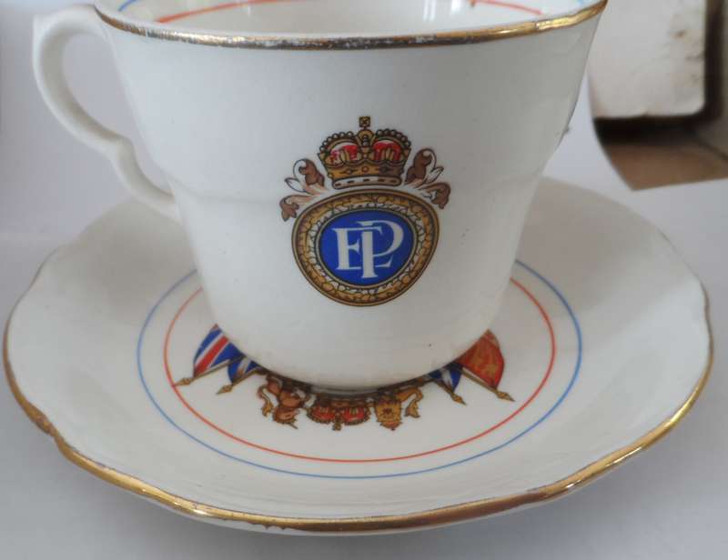 POOLE fine bone china DUOS  'CORONATION JUNE 2nd. 1953 '    X 3