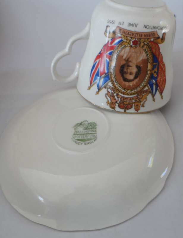 POOLE fine bone china DUOS  'CORONATION JUNE 2nd. 1953 '    X 3