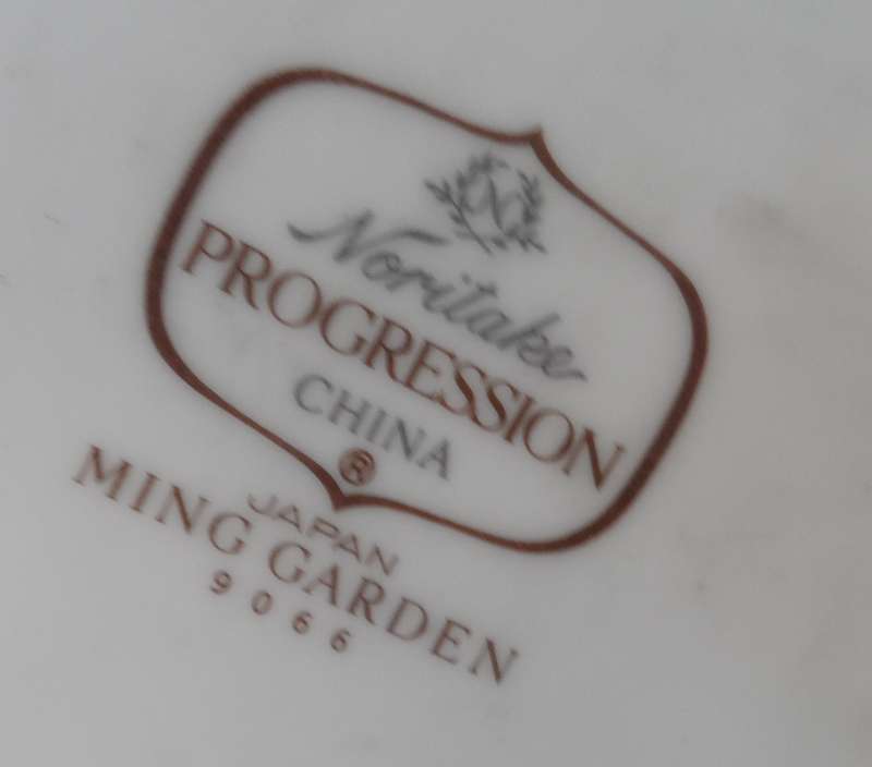 NORITAKE PROGRESSION CHINA ' MING GARDEN LIDDED TEA / COFFEE POT  No 9066.  REPLACEMENT ITEM