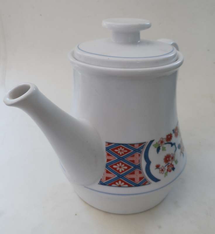 NORITAKE PROGRESSION CHINA ' MING GARDEN LIDDED TEA / COFFEE POT  No 9066.  REPLACEMENT ITEM