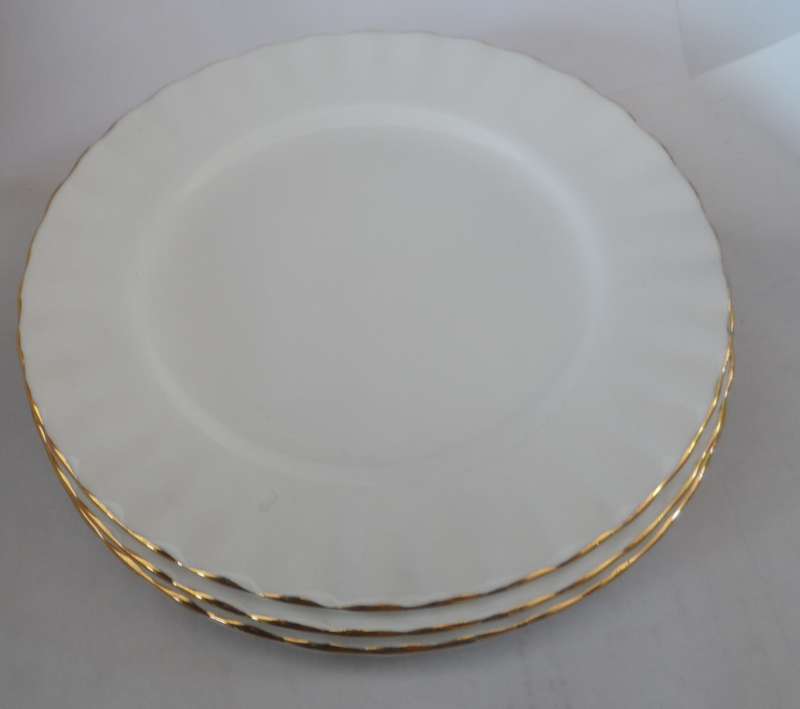 ROYAL ALBERT CAKE / SIDE PLATE , ' Val D'or '      replacement item ,  3 available