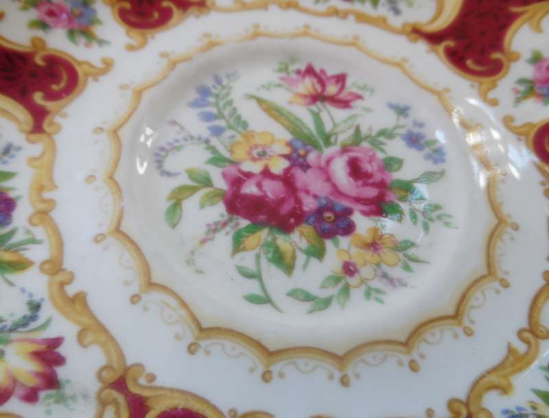 ROYAL ALBERT SAUCER ' LADY HAMILTON ' replacement item , 1 available