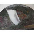 ROYAL DOULTON VINTAGE PORCELAIN DISPLAY , WALL PLATE D5472 '  MONTMORENCY FALLS NEAR QUEBEC CITY '