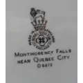 ROYAL DOULTON VINTAGE PORCELAIN DISPLAY , WALL PLATE D5472 '  MONTMORENCY FALLS NEAR QUEBEC CITY '