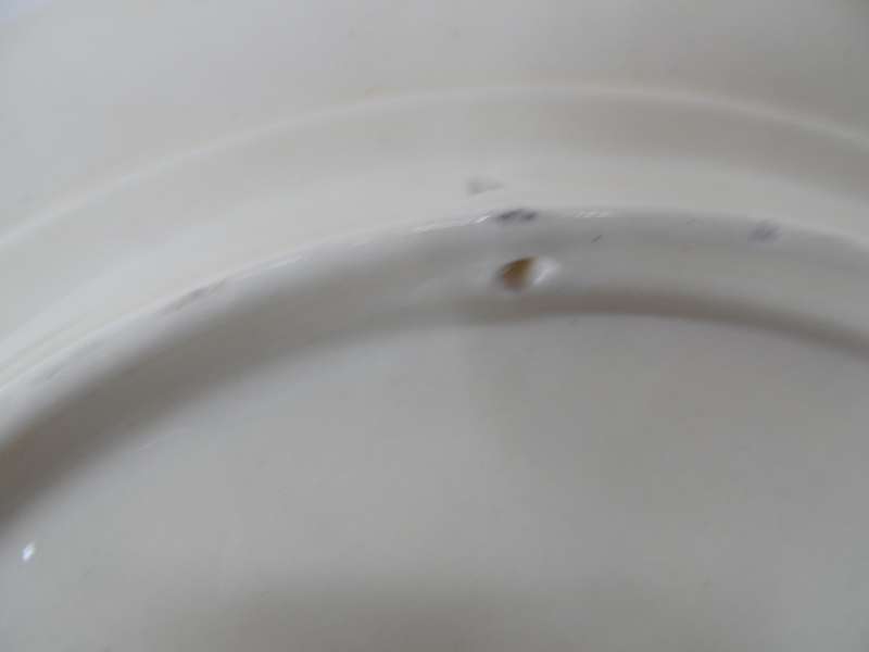 ADAMS  CABINET / DISPLAY PLATE  ' CRIES OF LONDON  FRESH GATHERED PEAS YOUNG HASTINGS ' 24,5 cm.diam