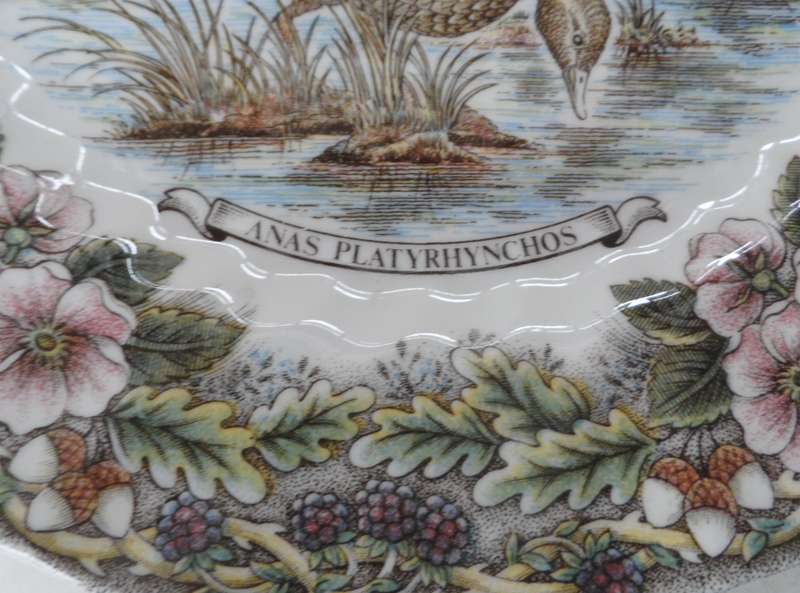 CHURCHILL WILDLIFE SERIES ,CABINET / DISPLAY PLATE  ' ANUS PLATYRHNCHOS ' HERITAGE MINT COLLECTIBLE