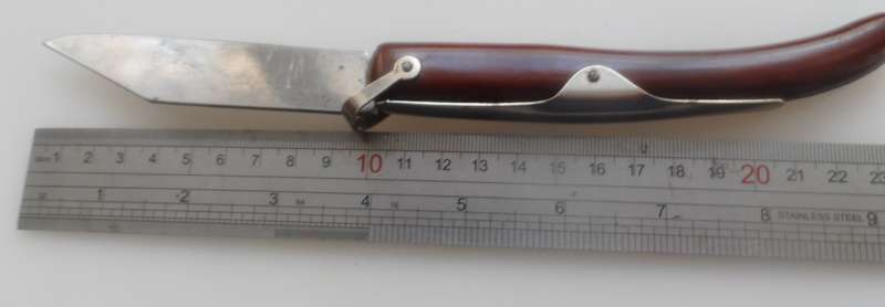 OKAPI RATCHET-LOCK CLASP / SLIPJOINT KNIFE , STAR & MOON , MADE IN GERMANY , AUTHENTIC VINTAGE since