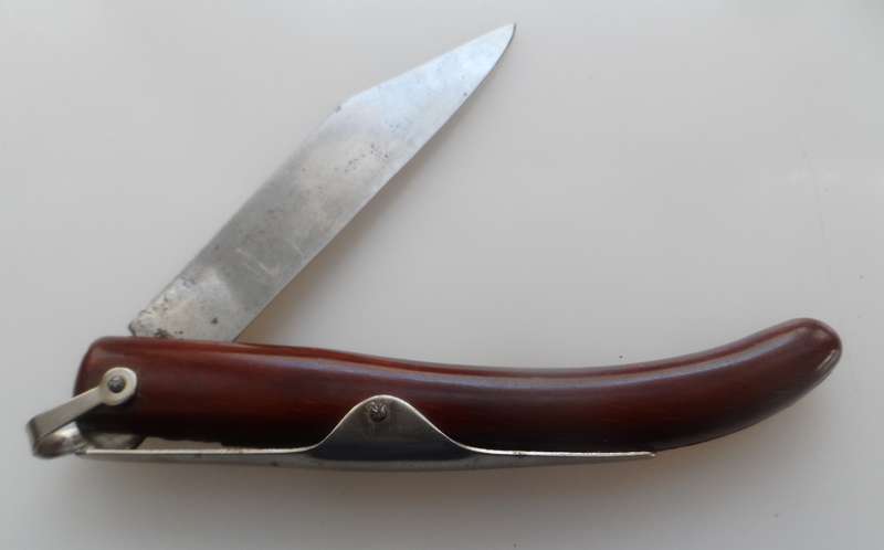 OKAPI RATCHET-LOCK CLASP / SLIPJOINT KNIFE , STAR & MOON , MADE IN GERMANY , AUTHENTIC VINTAGE since