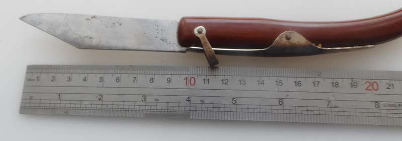 OKAPI RATCHET-LOCK CLASP / SLIPJOINT KNIFE ,  MADE IN GERMANY , AUTHENTIC VINTAGE since 1902