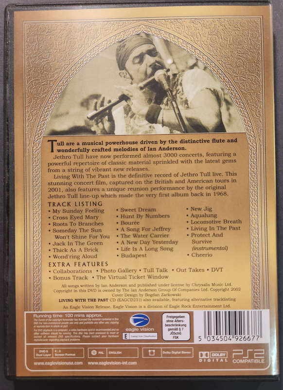 Jethro Tull - Living with the Past (DVD)