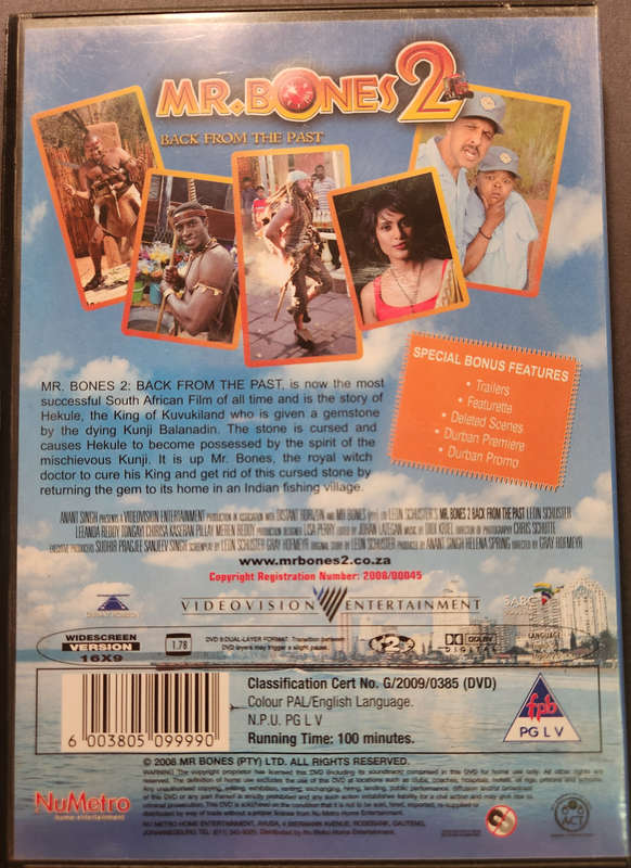Mr. Bones 2: Back from the Past (DVD)