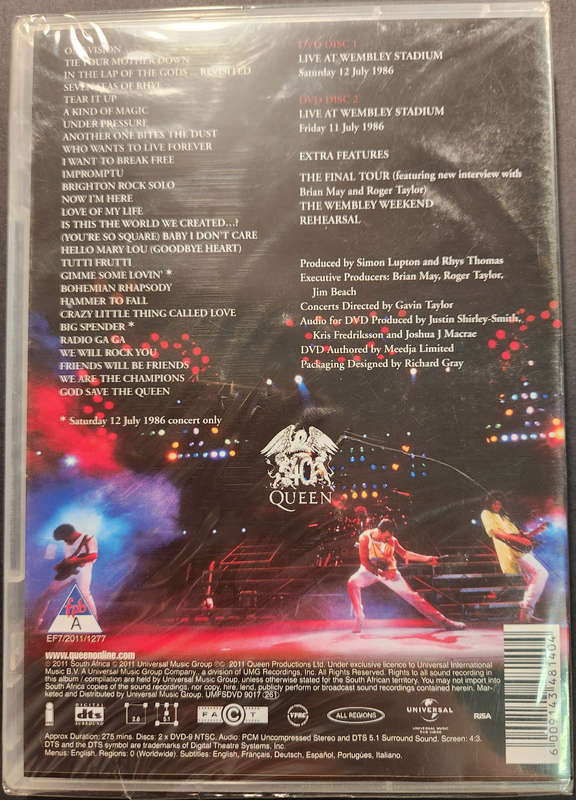 Queen - Live At Wembley Stadium (2 Disc)