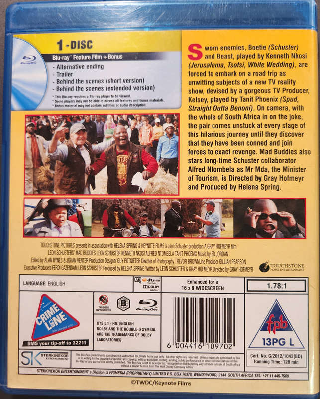 Mad Buddies (Blu Ray)