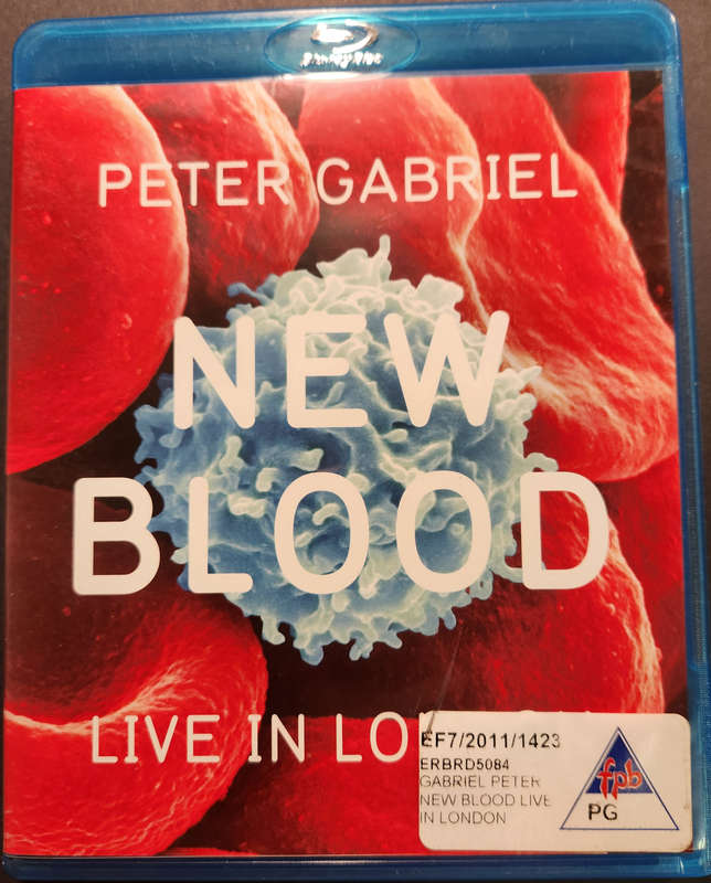 Peter Gabriel - New Blood: Live in London (Blu Ray)