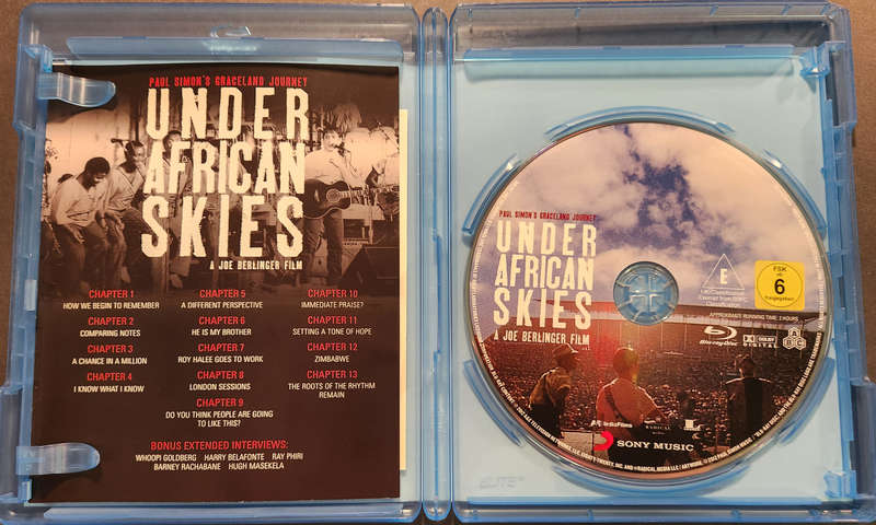 Paul Simon - Under African Skies (Blu Ray)