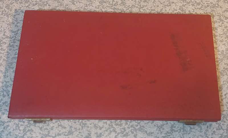 Complete crown set 1947 to 1964 (including the rare 1959) in red casing