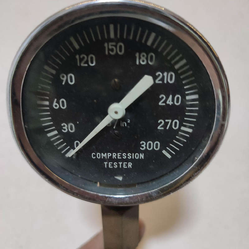 Rare find Vintage Hand Held Compression Tester