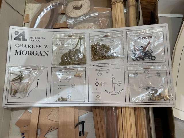 ARTESANIA LATINA 1:50 scale CHARLES W. MORGAN MODEL KIT