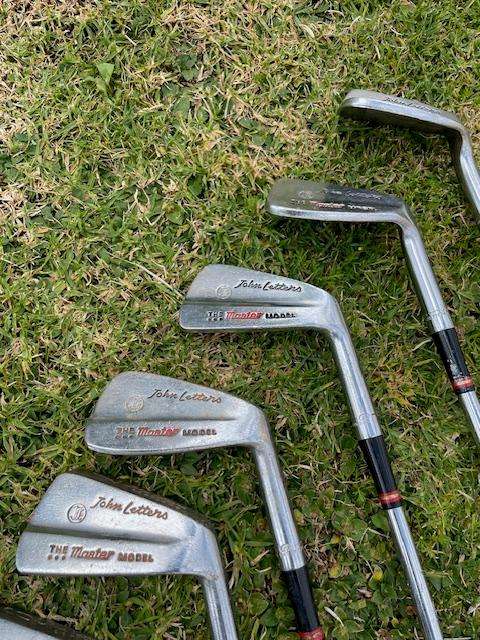 John Letters Scotland, The Master Model set of 9 golf clubs