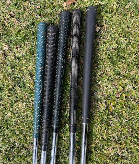 Mixed lot of 5 golf clubs