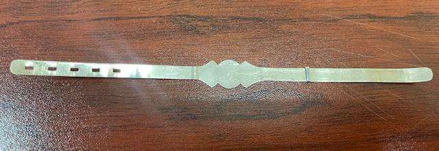9ct Gold Christening Bracelet - 3.1grams