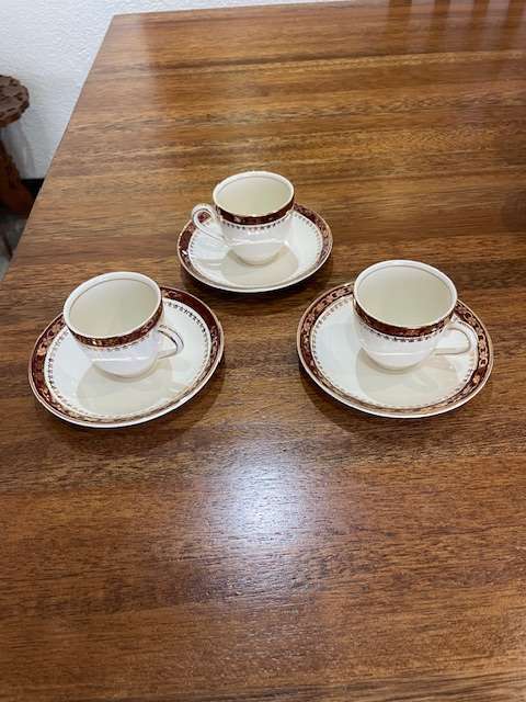 Alfred Meakin England Dimitasse coffe set - 10 pieces