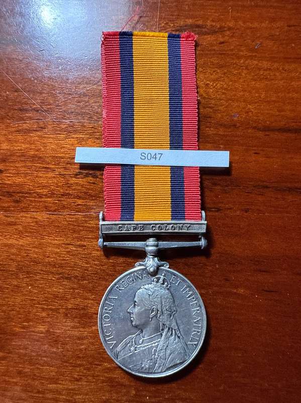 Causality QSA - Queen South Africa Medal - Private W. M. Keys - Kaffrarian Rifles (unknown Death)