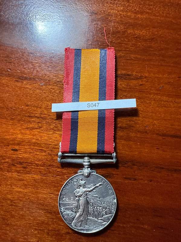 Causality QSA - Queen South Africa Medal - Private W. M. Keys - Kaffrarian Rifles (unknown Death)