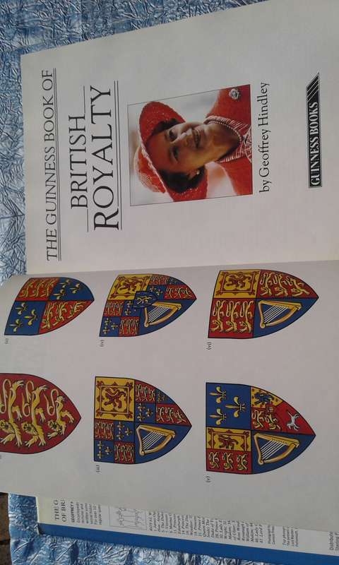 `The Guinness Book of British Royalty" Hard cover.